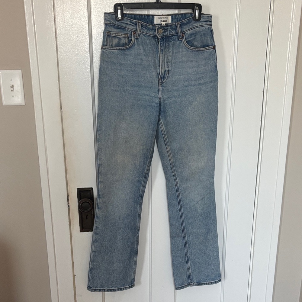 Reformation Light Blue Jeans size 28